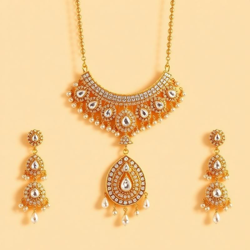 Jhilmil Kundan Bridal Set