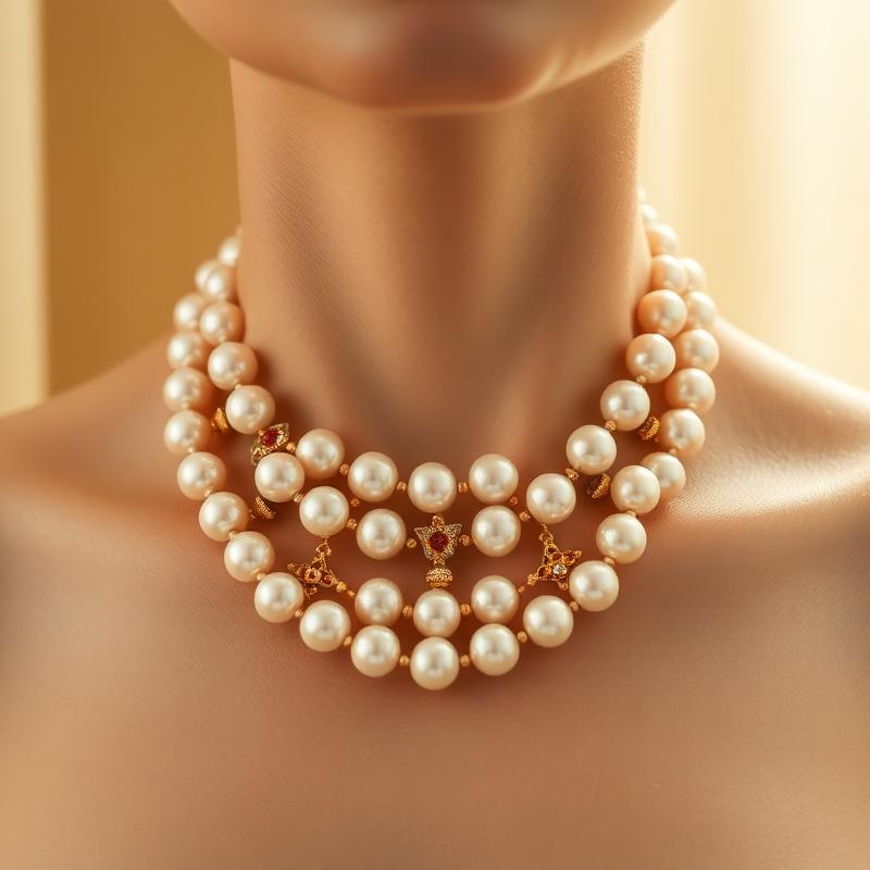 Jhilmil Pearl Glow Choker